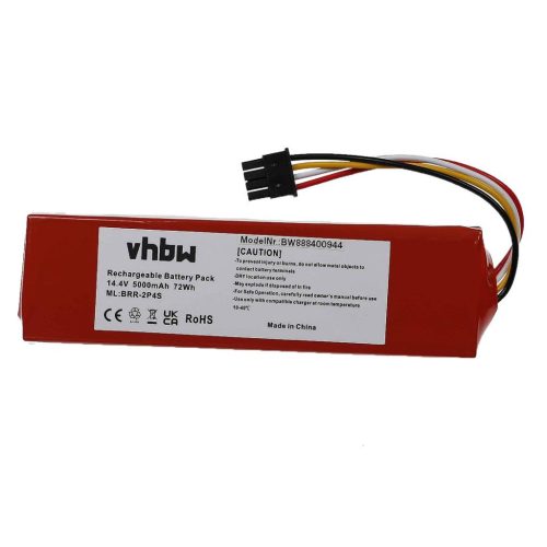 VHBW Battery for Xiaomi BJSTS0002-2016, 400-900-1755 Ruby_S - 5000 mAh, 14.4 V, Li-Ion