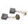 VHBW Carbon Brush (2 pieces) 7x17x17mm 999-086 Hitachi H70SA