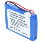 VHBW Radio Akku Albrecht 083448, JHHY903448A - 1300 mAh 3,7 V Li-Ion