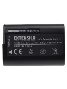   Panasonic DMW-BLK22, DMW-BLK22GK akkumulátor - 2250 mAh, 7,2 V, Li-Ion