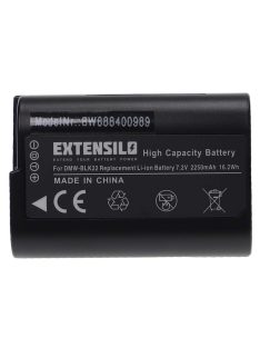   Panasonic DMW-BLK22, DMW-BLK22GK akkumulátor - 2250 mAh, 7,2 V, Li-Ion