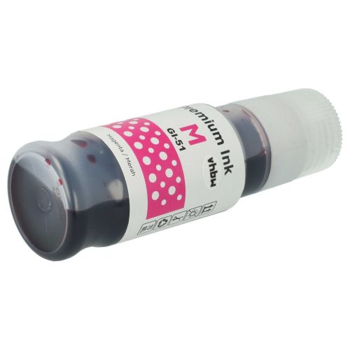 VHBW Canon GI-11, GI-21, GI-41, GI-51, 4544C001, GI-41M Magenta Utántöltő Tinta, 70 ml