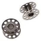 VHBW Sewing Machine Bobbins, 25 pcs, Metal, Compatible with Brother/Singer