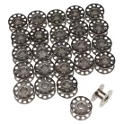 VHBW 25x Lower Thread Bobbin - Brother, Singer, Gritzner - Metal