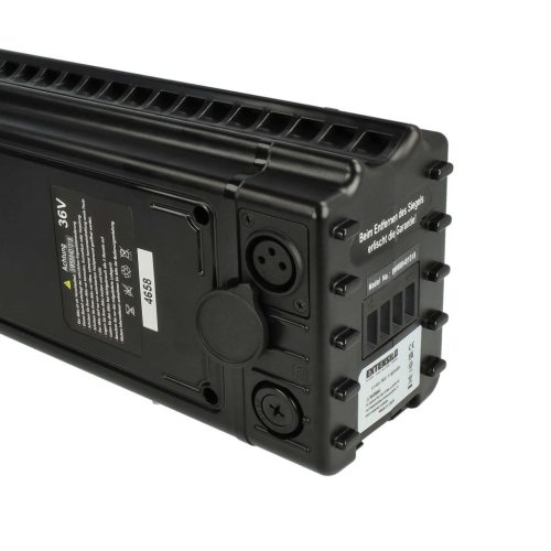 VHBW E-bike Akku Samsung SDI 36V Akku - 11,6 Ah 36 V Li-Ion, Schwarz