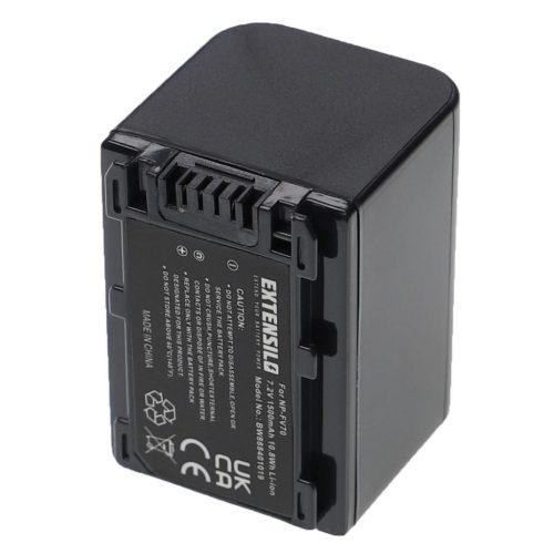 VHBW Sony NP-FH100, NP-FH50, NP-FV70, NP-FV50, NP-FH71, NP-FV100 Akku - 1500 mAh, 7,2 V, Li-Ion
