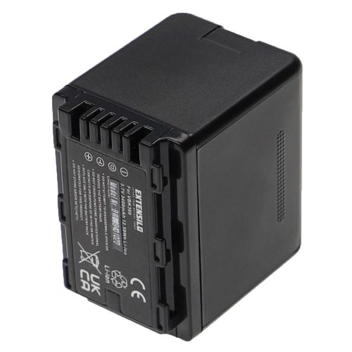 VHBW Panasonic VW-VBK360 Akku - 3400 mAh, 3,7 V, Li-Ion
