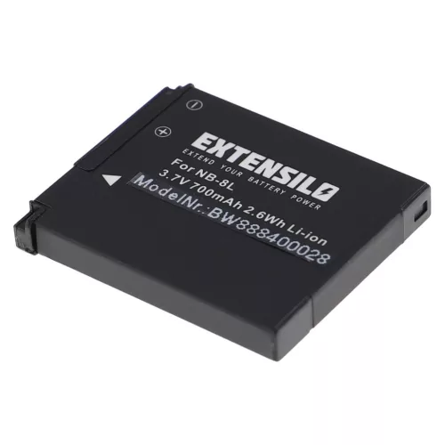 VHBW Akku für Canon NB-8L - 700 mAh, 3,7 V, Li-Ion