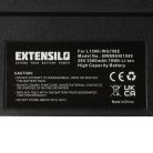 VHBW Lawn Mower Battery for Worx - 2500 mAh 28 V Li-Ion, Black - Gardening Tool