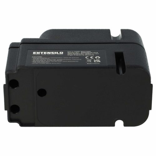 VHBW Lawn Mower Battery for Worx - 2500 mAh 28 V Li-Ion, Black - Gardening Tool