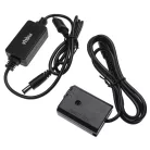 VHBW USB Power Supply AC-PW20 for Camera + DC Connector, like Sony NP-FW50 - 2 m, 8.4 V 3.0 A