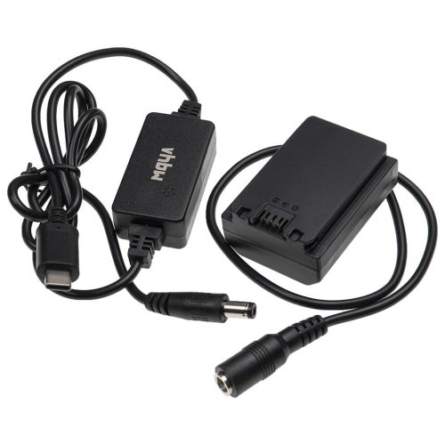 USB tápegység AC-FZ100 kamerához + DC csatoló, mint Sony NP-FZ100 - 2 m, 8,4 V 3,0 A