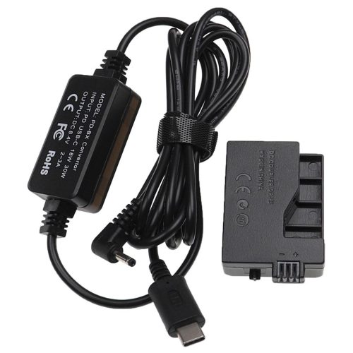  USB tápegység ACK-E5 for Camera + DC csatoló, Canon DR-E5 - 2 m, 8,4 V 3,0 A
