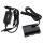  USB tápegység ACK-E6 for Camera + DC csatoló, normál dekódolású, mint Canon DR-E6 - 2 m, 8,4 V 3,0 A