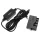 VHBW USB power supply ACK-E8 for Camera + DC connector, Canon DR-E8 - 2 m, 8.4 V 3.0 A