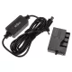 VHBW USB power supply ACK-E8 for Camera + DC connector, Canon DR-E8 - 2 m, 8.4 V 3.0 A