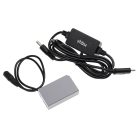 VHBW USB tápegység EH-5 fényképezőgépet + DC csatoló, Nikon EP-5F - 2 m, 9 V 3,0 A