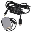 VHBW USB tápegység EH-5 fényképezőgépet + DC csatoló, Nikon EP-5F - 2 m, 9 V 3,0 A