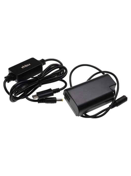  USB tápegység DMW-AC10DMW-AC8 kamerához + DC csatoló, Panasonic DMW-DCC16 - 2 m, 9 V 3,0 A