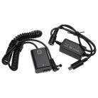 VHBW USB power supply AC-PW20 for camera + DC connector, like Sony NP-FW50 - 2 m, 8.4 V 3.0 A