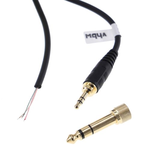 VHBW Headphone Cable for Beyerdynamic DT 770 etc. - 14.6 cm