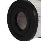 VHBW 1x Rowenta ZR009004 Patronenfilter, 3221614007446, Schwarz/Weiß