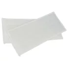 VHBW Window Cleaner Cloth 2.633-928.0 - 2 pcs microfiber