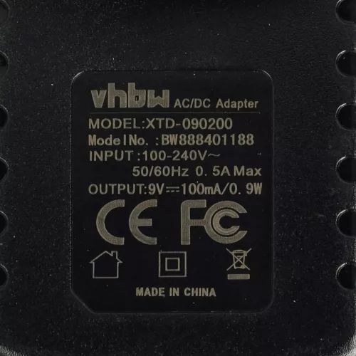 VHBW Power Adapter Black & Decker 90545059-01 for Electric Hand Tool - 200 cm