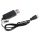 VHBW USB Töltőkábel Carrera 503001/3, 370410145 drónhoz, qdcopterhez - 60cm