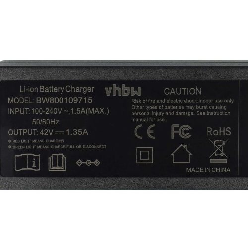 VHBW Akkumulátor / Kulacs formájú akkumulátor E-Bike-okhoz 36V, 10Ah, töltővel