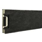 VHBW Miele 11762540 Active Carbon Filter - 49 x 11.3 x 2.8 cm