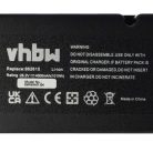 Yard Force 862601, 0862622, 0862622001 Fűnyíró Akkumulátor - 4000 mAh 25,2 V Li-Ion, Fekete