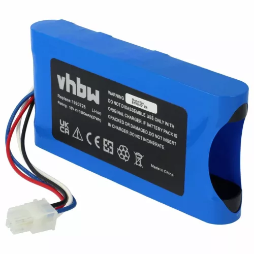 Yard Force 1920726 Lawn Mower Battery - 1500 mAh 18 V Li-Ion