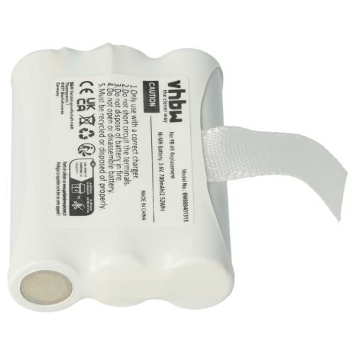 VHBW Radio Akku Midland PB-X6 - 700 mAh 3,6 V NiMH