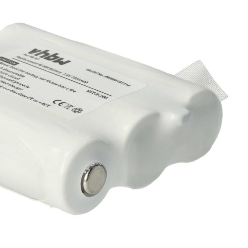 VHBW Radio Akku zur Ersatz von Midland PB-X7 - 1000 mAh 3,6 V NiMH