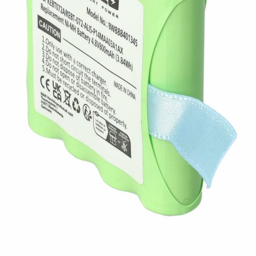 VHBW Radioakku für Midland KEBT072A, BATT4R, BATT-4R, KEBT-072-A - 800 mAh 4,8 V NiMH