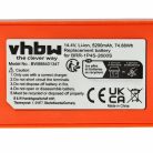 VHBW Roborock BRR-2P4S-5200D Battery - 5200 mAh, 14.4 V, Li-Ion