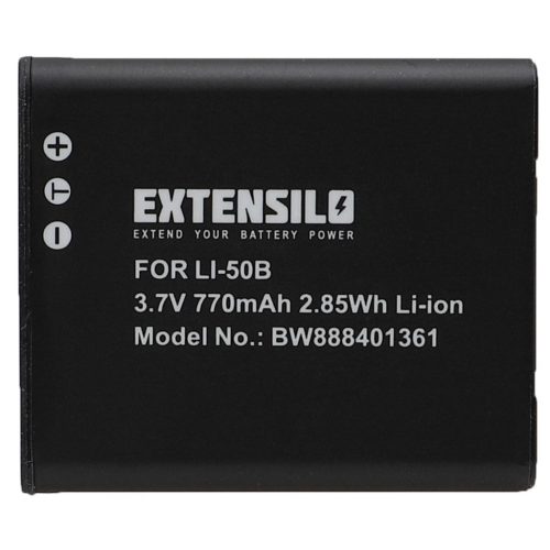 VHBW Casio NP-150, NP-10 Battery - 770 mAh, 3.7 V, Li-Ion