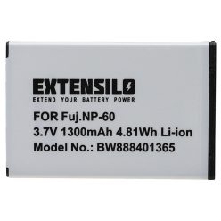 Casio NP-30 akkumulátor - 1300 mAh, 3,7 V, Li-Ion