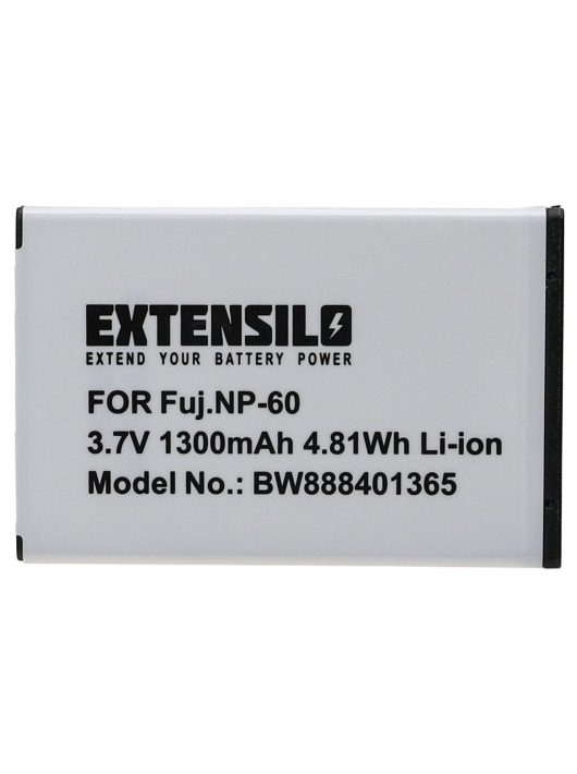 Casio NP-30 akkumulátor - 1300 mAh, 3,7 V, Li-Ion