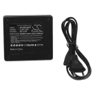 VHBW Dual Charger for Pentax Measuring Device / Battery - 7.2 V / 1.2 A