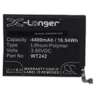 VHBW Mobiltelefon Akku Nokia WT242 Telefon - 4400 mAh 3,85 V Li-Polymer