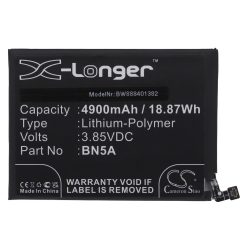   Mobiltelefon akkumulátor  Xiaomi BN5A-hoz - 4900 mAh 3,85 V Li-polimer