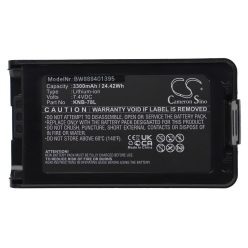   Rádió akku Kenwood KNB-57L, KNB-55L, KNB-56N, KNB-24L, KNB-35L - 3300 mAh 7,4 V Li-Ion