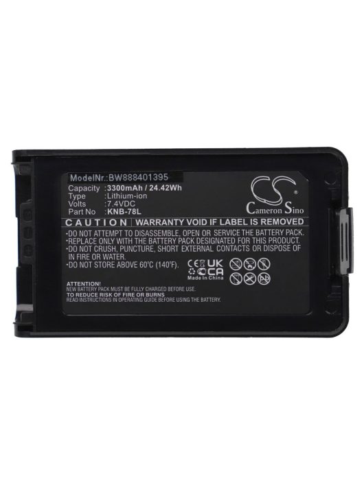 Rádió akku Kenwood KNB-57L, KNB-55L, KNB-56N, KNB-24L, KNB-35L - 3300 mAh 7,4 V Li-Ion