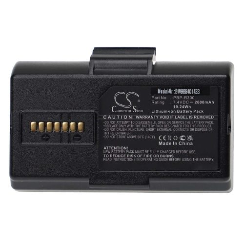 Nyomtatóakkumulátor  Bixolon PBP-R300-hoz – 2600 mAh 7,4 V Li-Ion