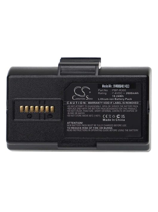 Nyomtatóakkumulátor  Bixolon PBP-R300-hoz – 2600 mAh 7,4 V Li-Ion