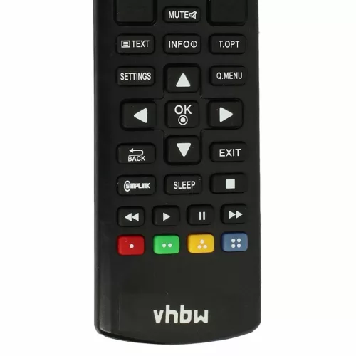 VHBW LG AKB73715605, AKB73715606 Remote Control for LG TV