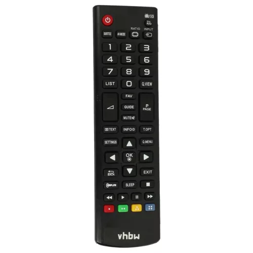 VHBW LG AKB73715605, AKB73715606 Remote Control for LG TV