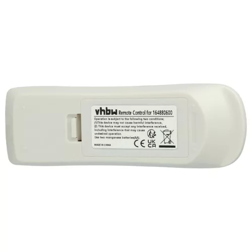 VHBW Epson 164880600 Remote Control for Epson Projector Type 156606